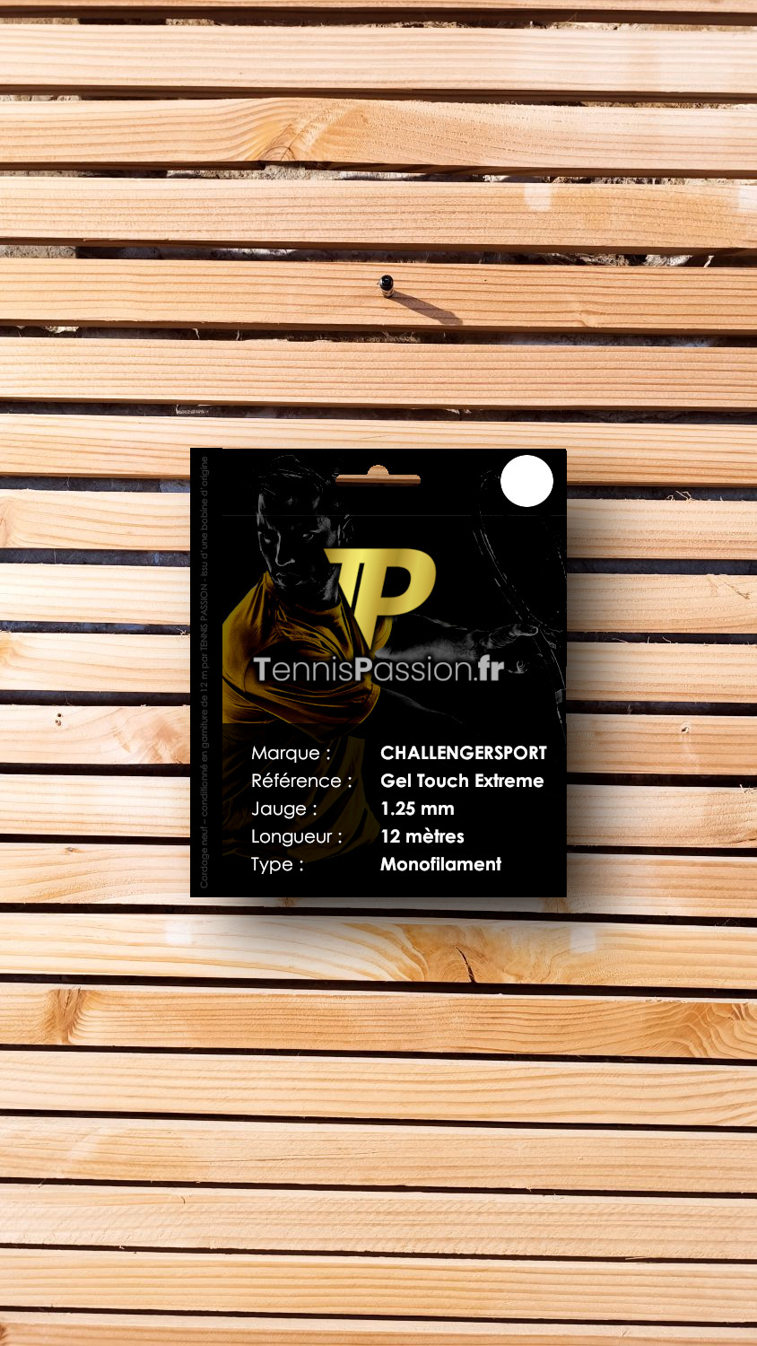 CHALLENGERSPORT Gel Touch Extreme 1.25 Blanc