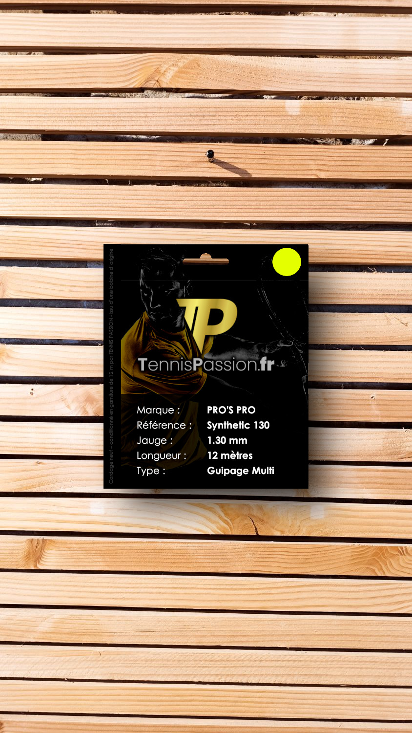 PRO'S PRO Synthetic 130 1.30 Jaune Néon