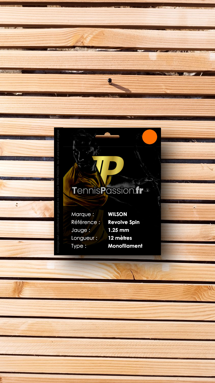 WILSON Revolve Spin 1.25 Orange